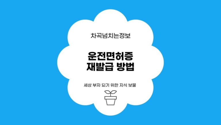 운전면허증 재발급 방법, 온라인, 경찰서, 운전면허시험장 3곳 중 최고는?