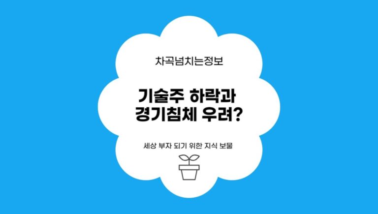 경기침체 우려로 기술주 하락, 8월 제조업 지표(PMI) 부진 원인?