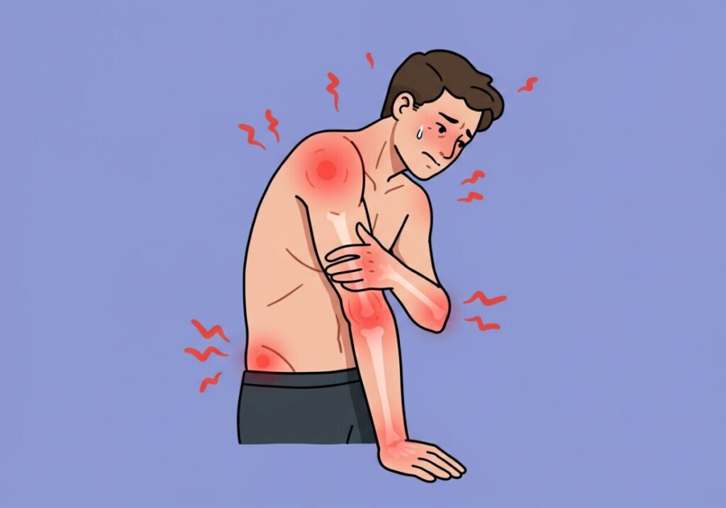 온몸이 쑤시는