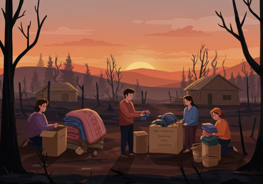 산불 피해, 2025 고향사랑 지정기부로 희망 전하기