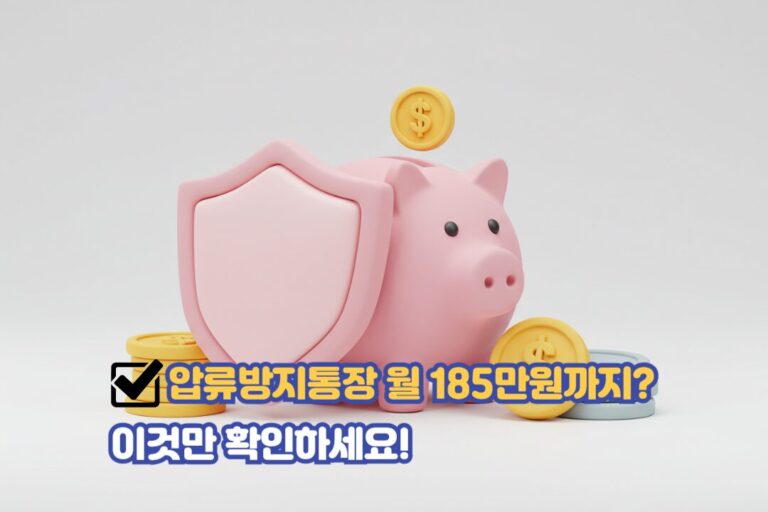 압류방지통장