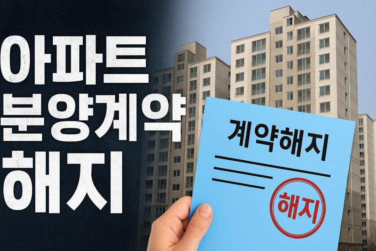 아파트 분양 계약 해지, 중도금 납부 후에도 가능할까? 사례와 대법원 판례 정리!