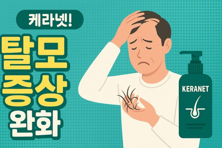 케라넷 복용을 중단하면 다시 머리카락이 빠지나요? (효능,복용법)