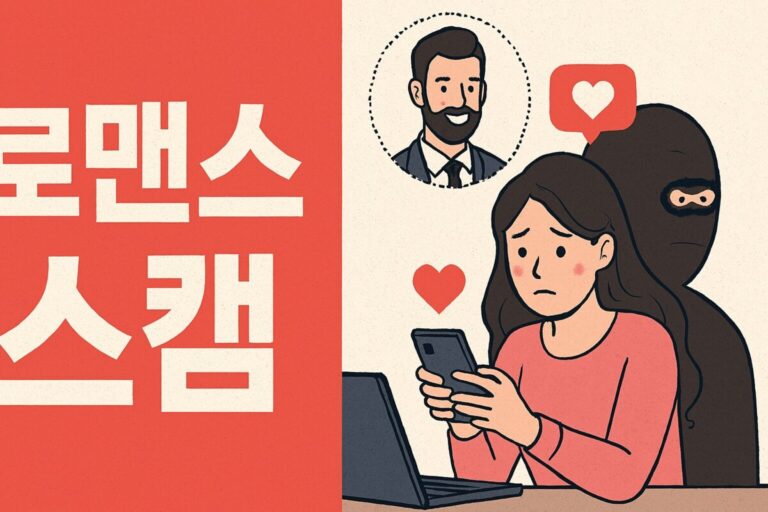 로맨스 스캠 유형 신고 방법 사례 피해 예방 및 대처법 총정리