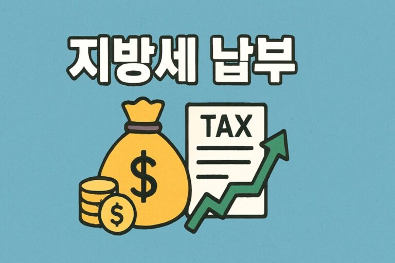 지방세 납부, 증명서 발급 방법 세금 감면 절세 꿀팁 총정리