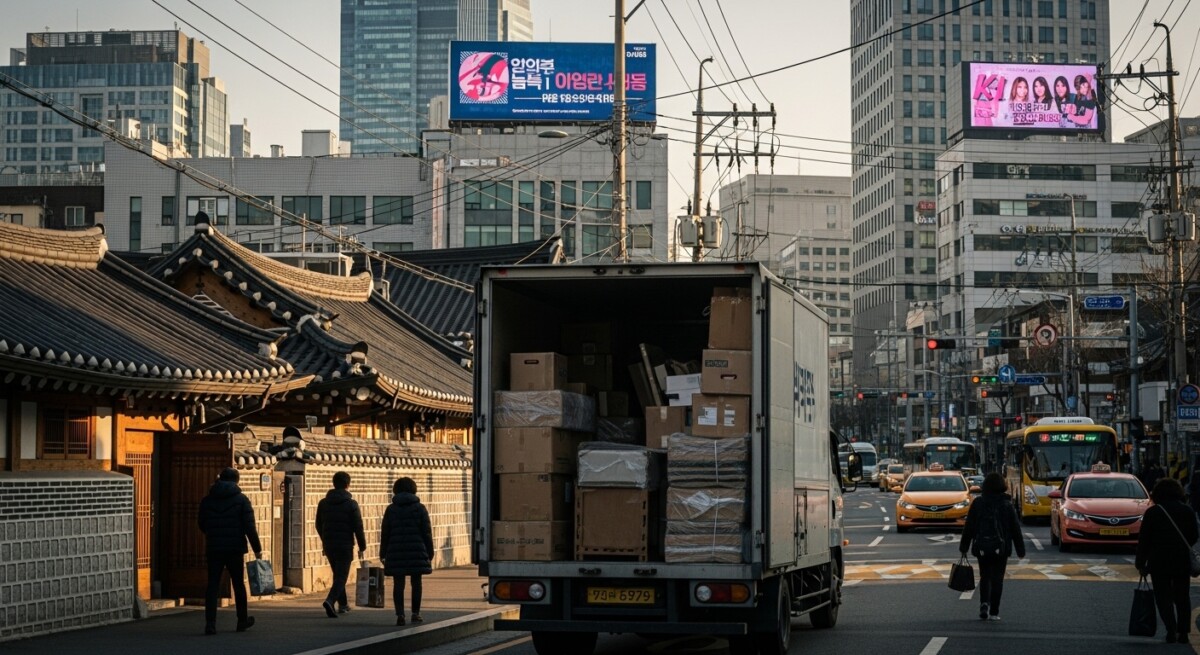 주거이전 우편물 전송