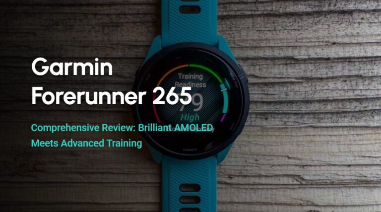 가민 포러너 265 리뷰｜AMOLED 탑재로 달라진 점