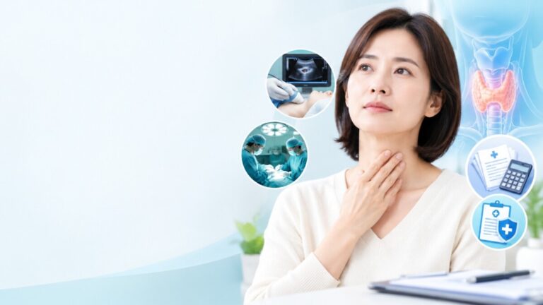 갑상선암 증상부터 수술 비용, 로봇수술·실비보험 청구까지 정리